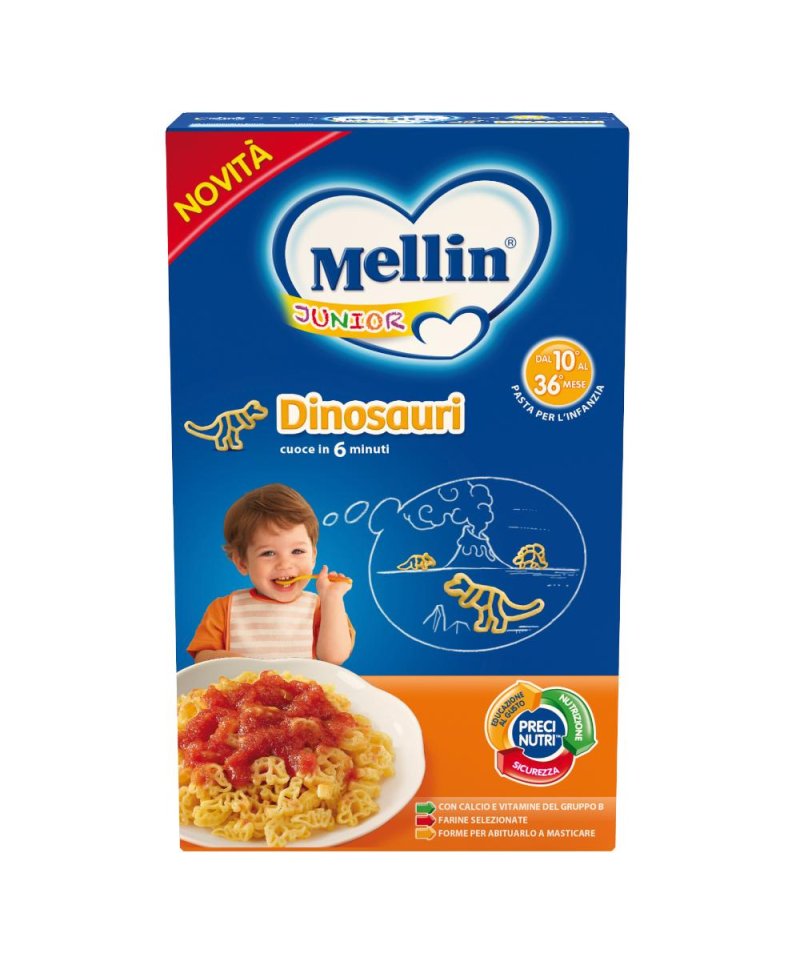 MELLIN JUNIOR DINOSAURI 280G