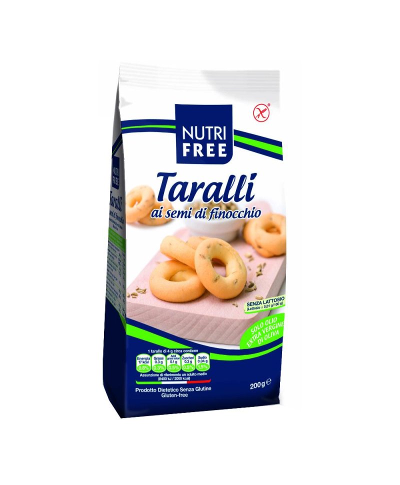 NUTRIFREE TARALLI SEMI FIN200G