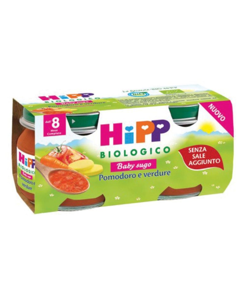 HIPP BIO SUGO POMOD/VERD 2X80G