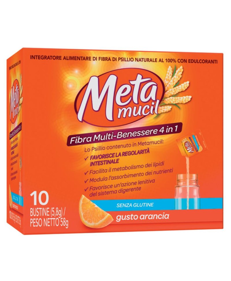 METAMUCIL ARANCIA 10BUST