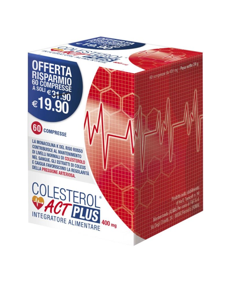 COLESTEROL ACT PLUS 60 Compresse