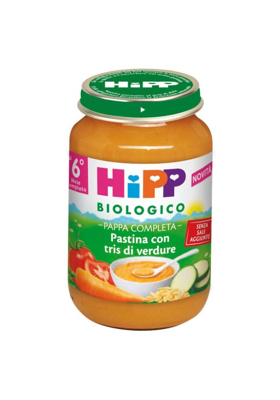 HIPP BIO PASTINA TRIS VERD190G