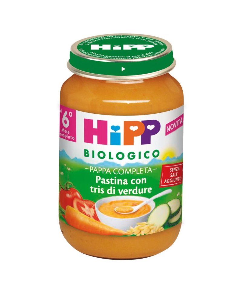 HIPP BIO PASTINA TRIS VERD190G