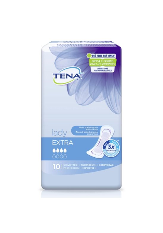 TENA DISCREET EXTRA 10PZ