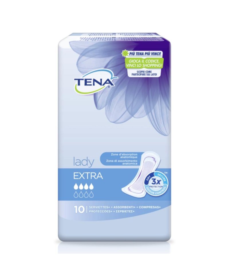 TENA DISCREET EXTRA 10PZ