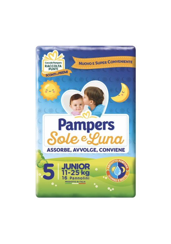 PAMPERS SOLE&LUNA FLASH J 16PZ