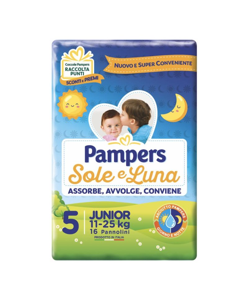 PAMPERS SOLE&LUNA FLASH J 16PZ