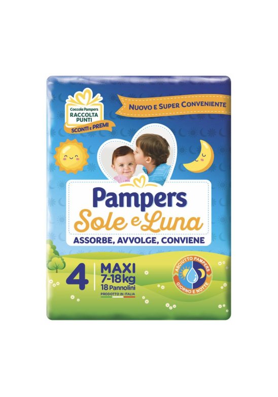 PAMPERS SOLE&LUNA MAXI 18PZ