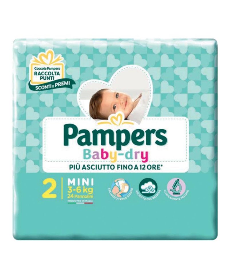 PAMPERS BD DOWNCOUNT MINI 24PZ