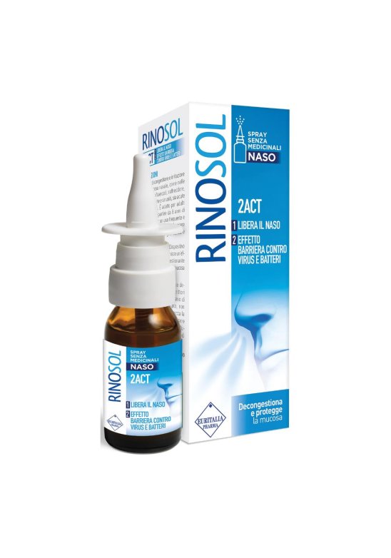 RINOSOL 2ACT SPRAY NASALE 15ML