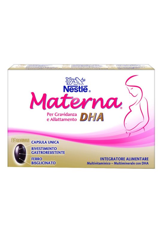 NESTLE' MATERNA DHA 30 Capsule UNIC