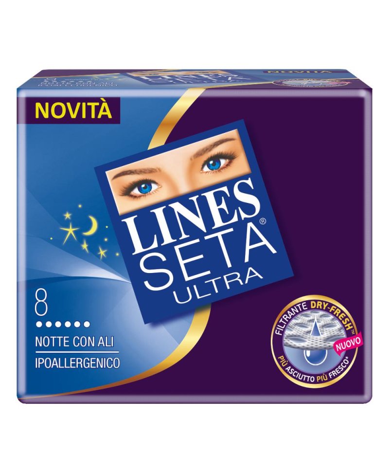 LINES SETA ULTRA NOTTE 8PZ