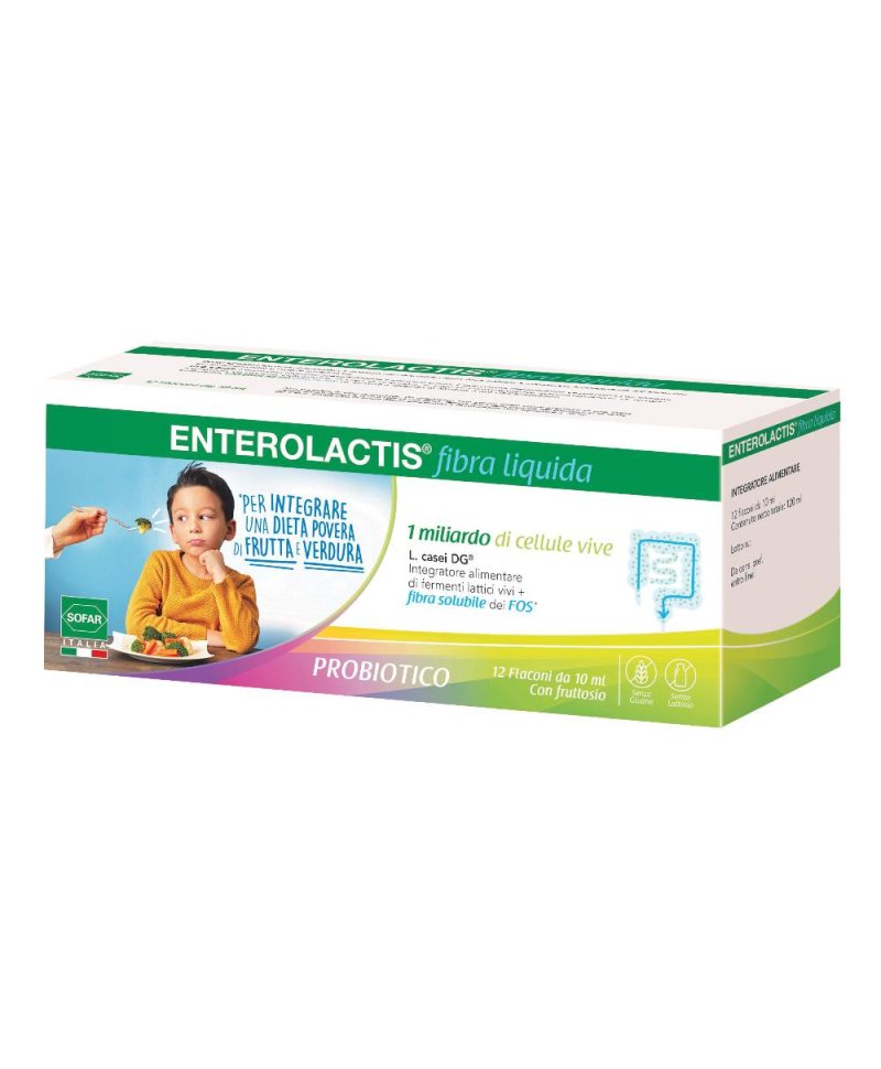 ENTEROLACTIS FIBRA LIQ 12FL