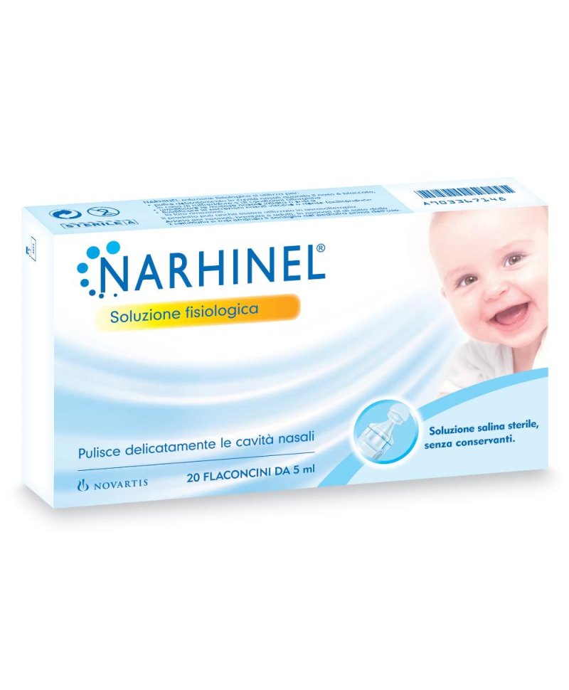 NARHINEL SOLUZ FIS 20F 5ML BP