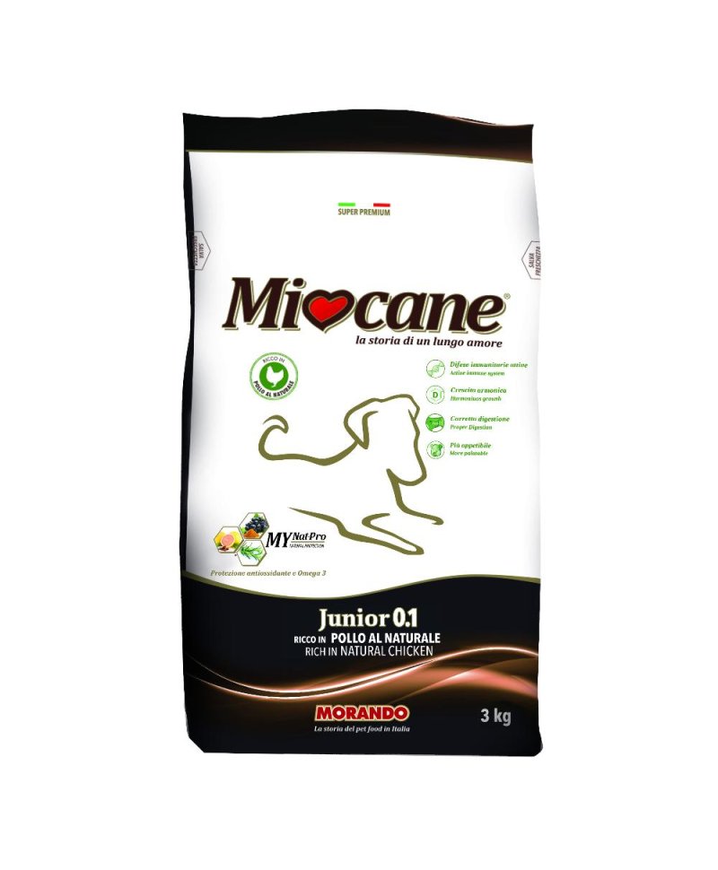 MIOCANE JUNIOR 0,1 CARNI BI3KG