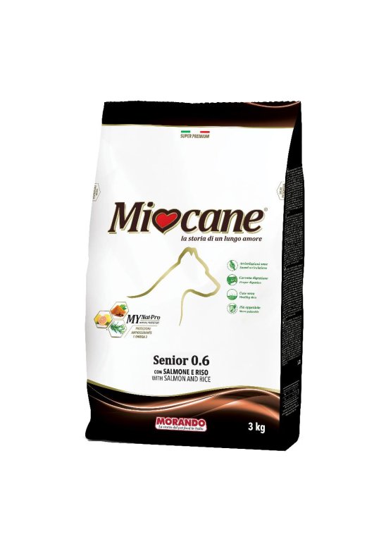 MIOCANE SENIOR 0,6 SALM/RI 3KG