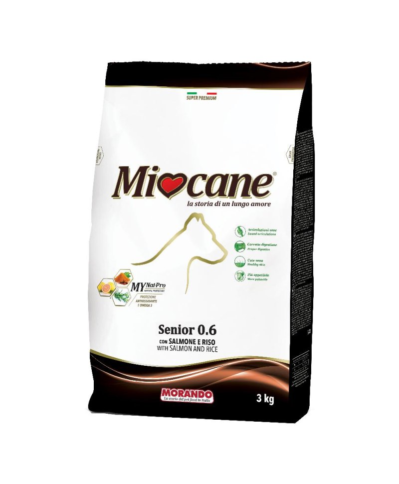 MIOCANE SENIOR 0,6 SALM/RI 3KG