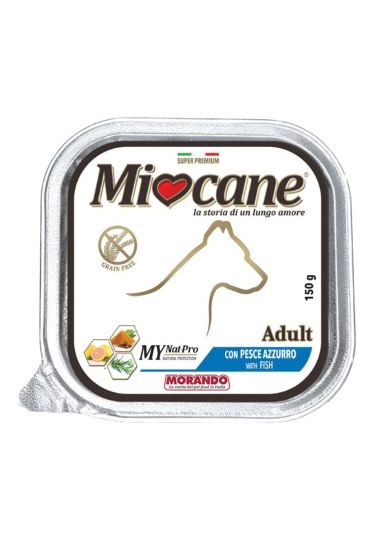 MIOCANE ADULT PESCE AZZUR 150G