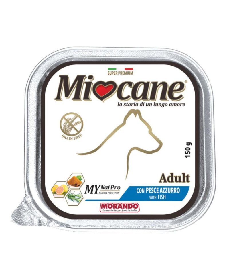 MIOCANE ADULT PESCE AZZUR 150G