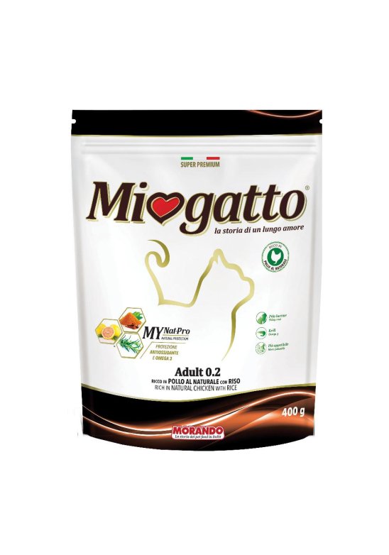 MIOGATTO ADULT 0,2 PO/RI 400G