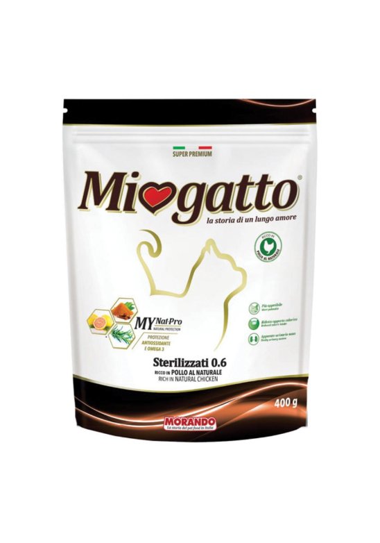 MIOGATTO STERIL 0,6 400G