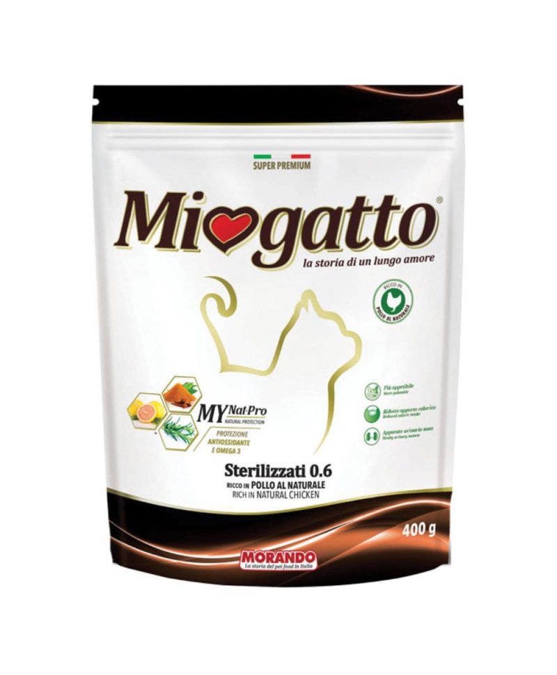 MIOGATTO STERIL 0,6 400G