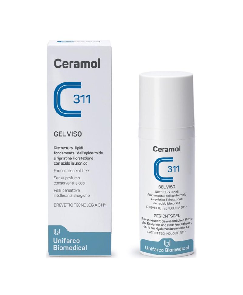 CERAMOL GEL VISO 50ML