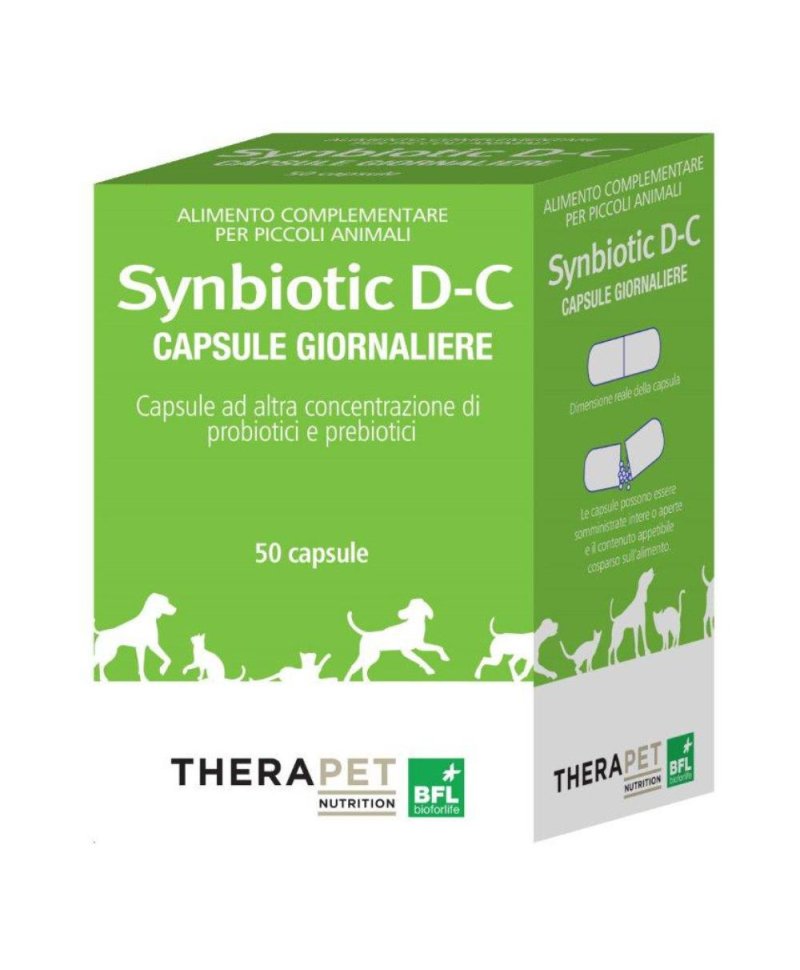 SYNBIOTIC D-C THERAPET 50 Capsule