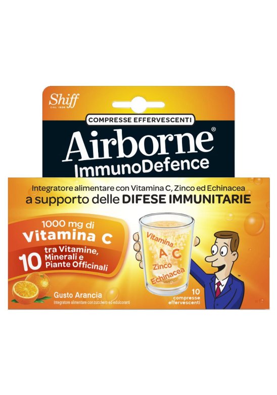 AIRBORNE ARANCIA 10 Compresse EFFERV