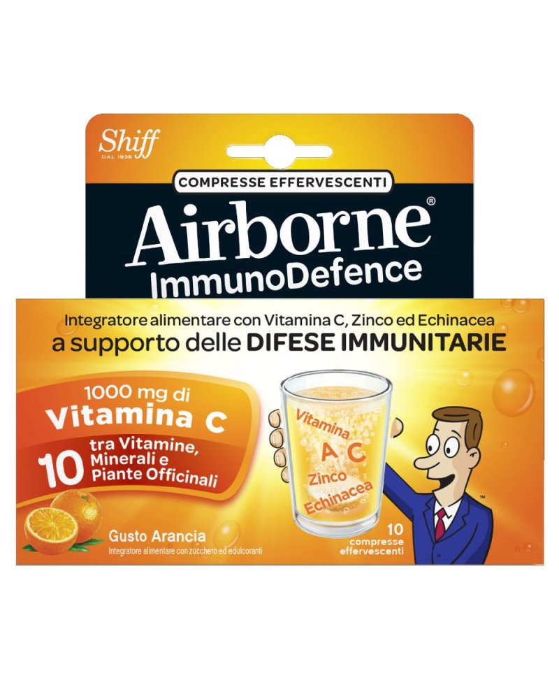 AIRBORNE ARANCIA 10 Compresse EFFERV