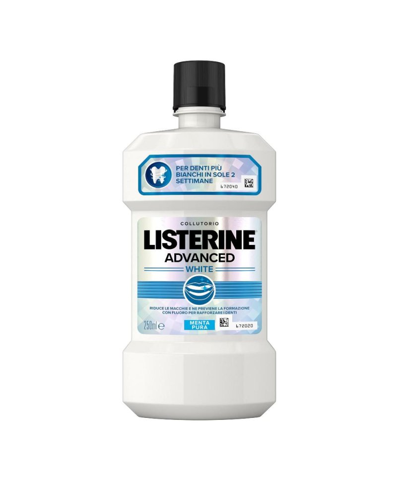 LISTERINE ADVANCE WHITE 250ML