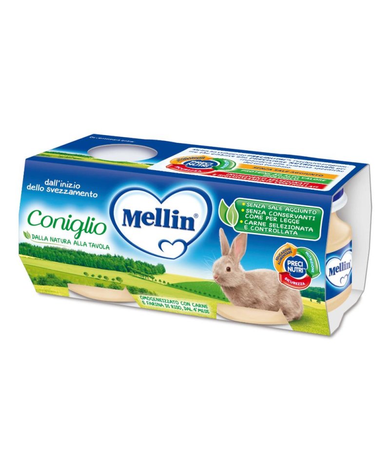 MELLIN OMOG CONIGLIO 2X80G