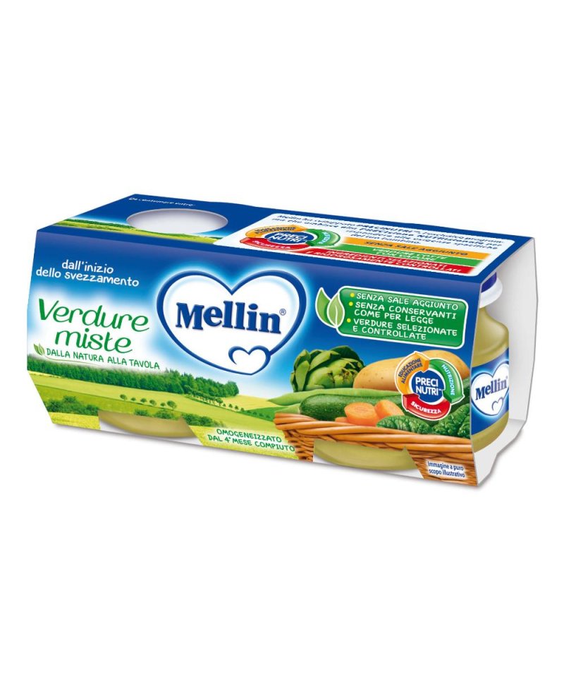 MELLIN OMOG VERDURE 2X80G