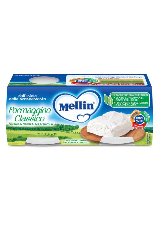 MELLIN OMOG FORMAGGIO 2X80G