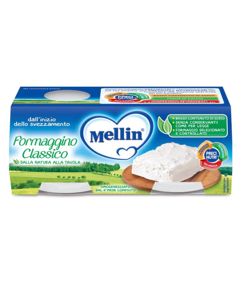 MELLIN OMOG FORMAGGIO 2X80G