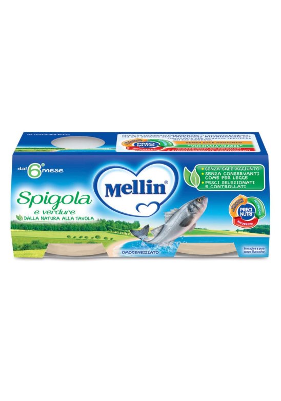 MELLIN OMOG SPIGOLA 2X80G