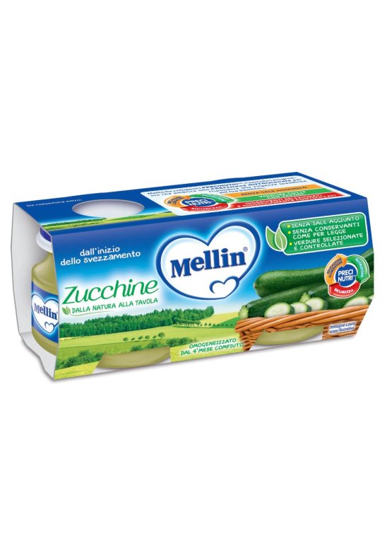 MELLIN OMOG ZUCCHINE 2X80G