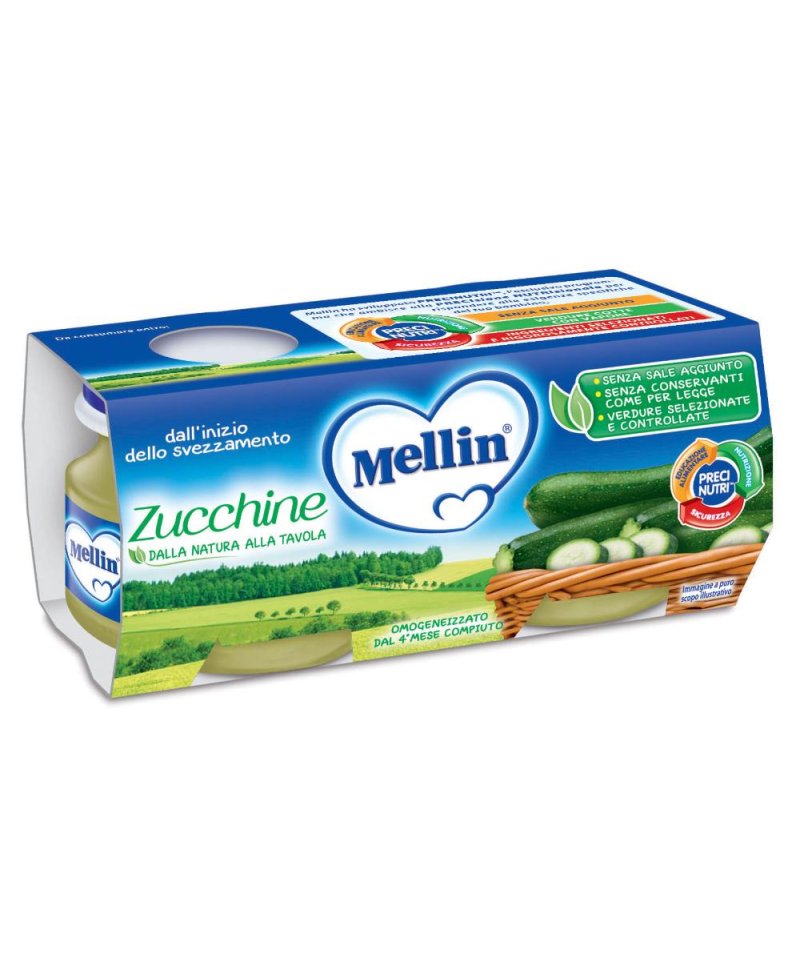 MELLIN OMOG ZUCCHINE 2X80G