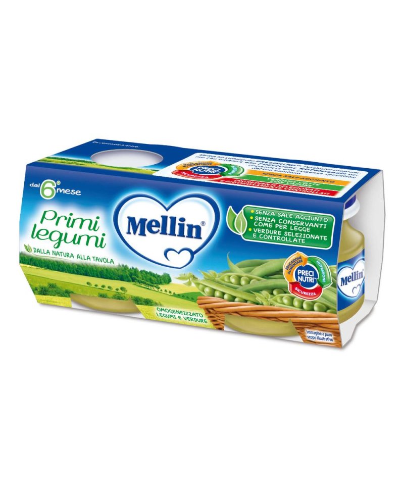 MELLIN OMOG PRIMI LEGUMI 2X80G