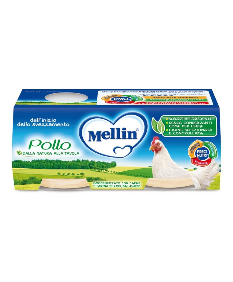 MELLIN OMOG POLLO 2X80G