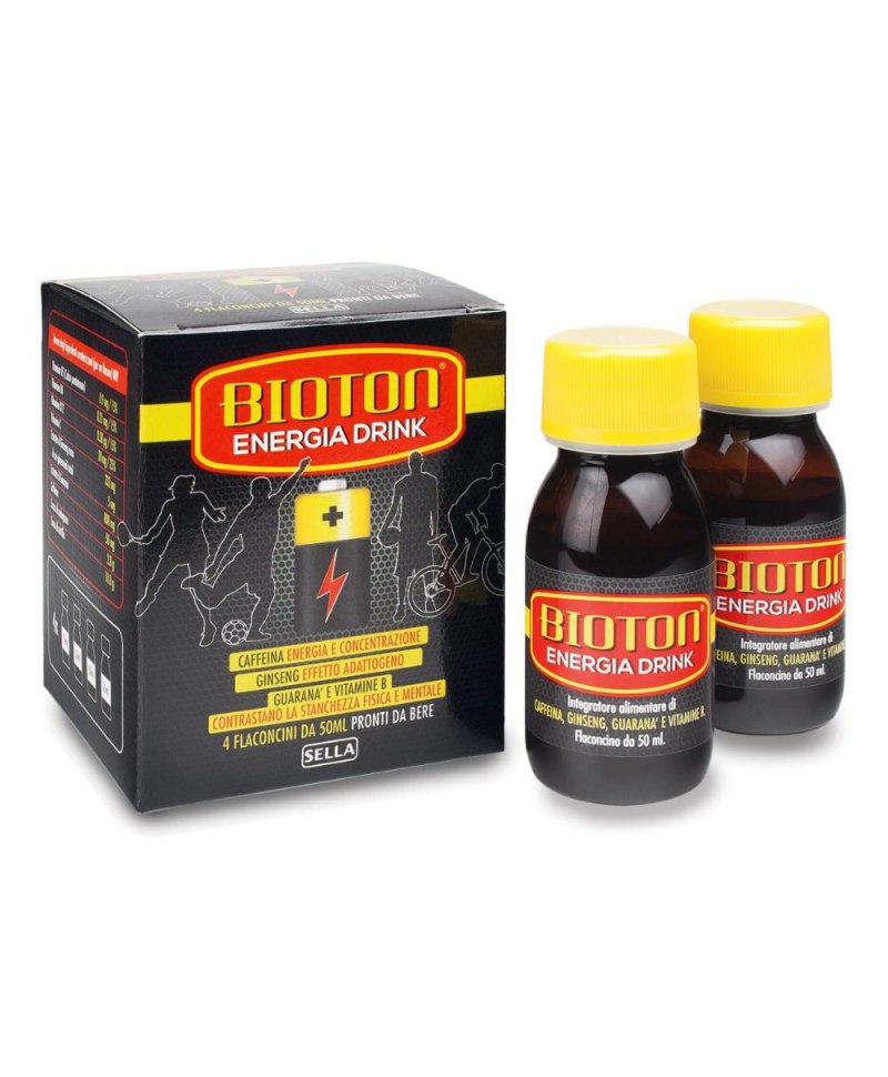 BIOTON ENERGIA DRINK 4FLX50ML