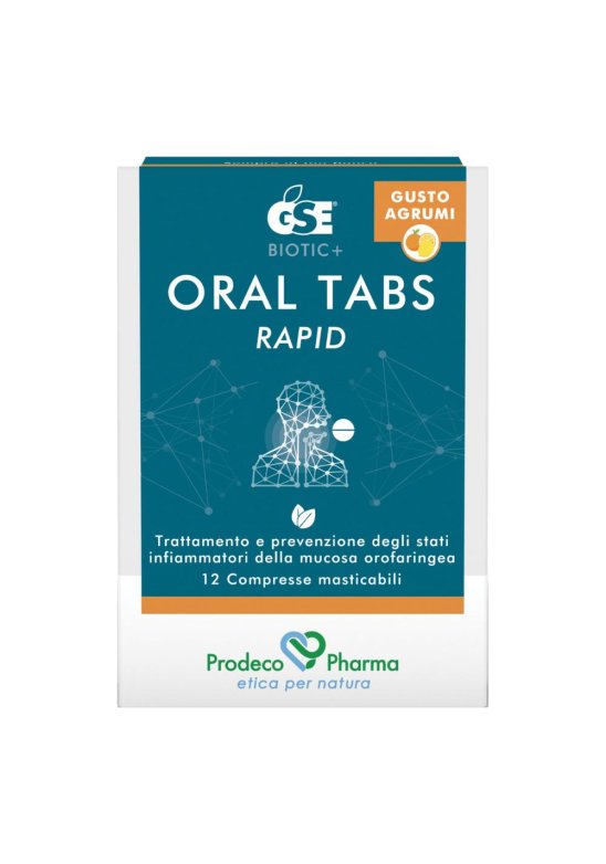 GSE ORAL TABS RAPID 12 Compresse