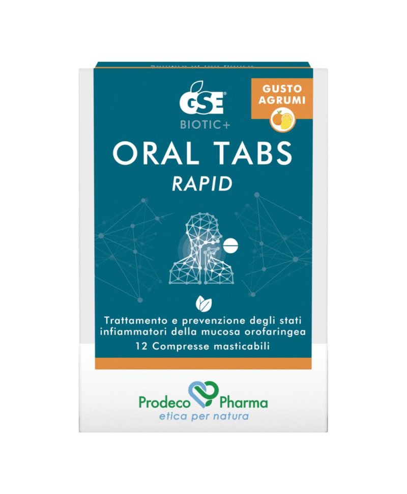 GSE ORAL TABS RAPID 12 Compresse