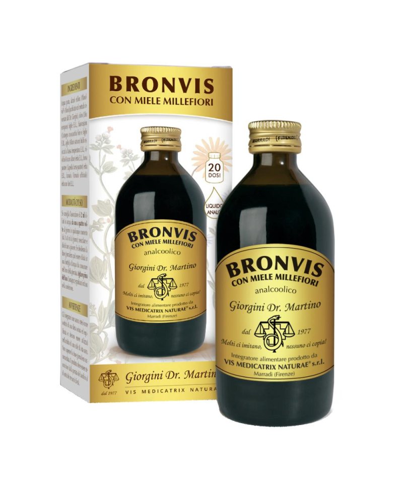 BRONVIS CON MIELE MILLEF 200ML