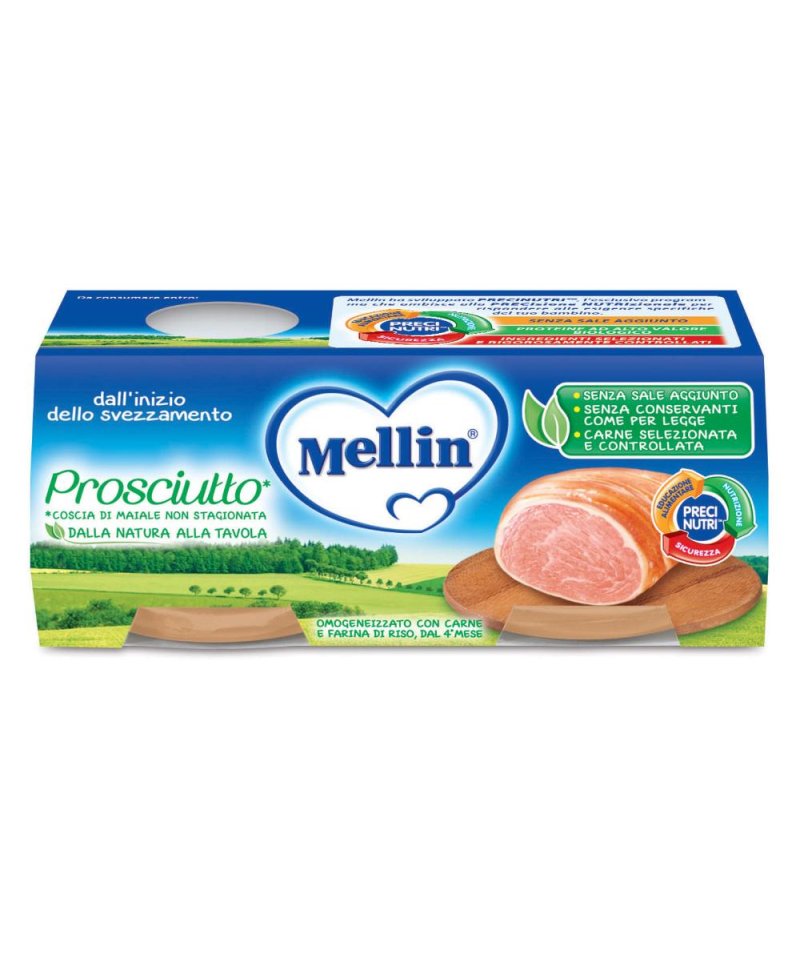 MELLIN OMOG PRCIUTTO 2X80G