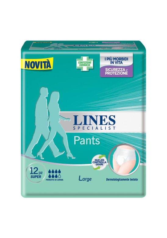 LINES SP PANTS SUPER L 12PZ