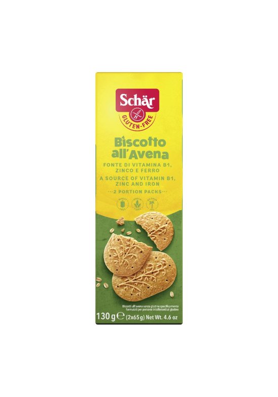 SCHAR BISCOTTI ALL'AVENA 2X65G