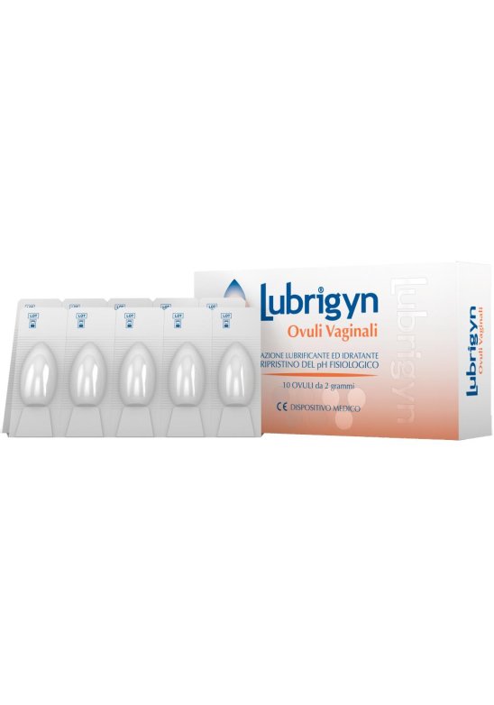 LUBRIGYN OVULI VAGINALI 10PZ