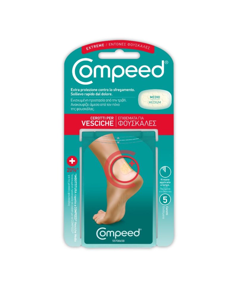 COMPEED VESCICHE EXTREME 5PZ