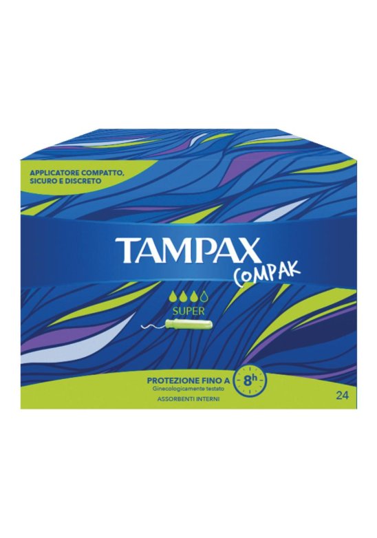 TAMPAX COMPAK SUPER 24PZ